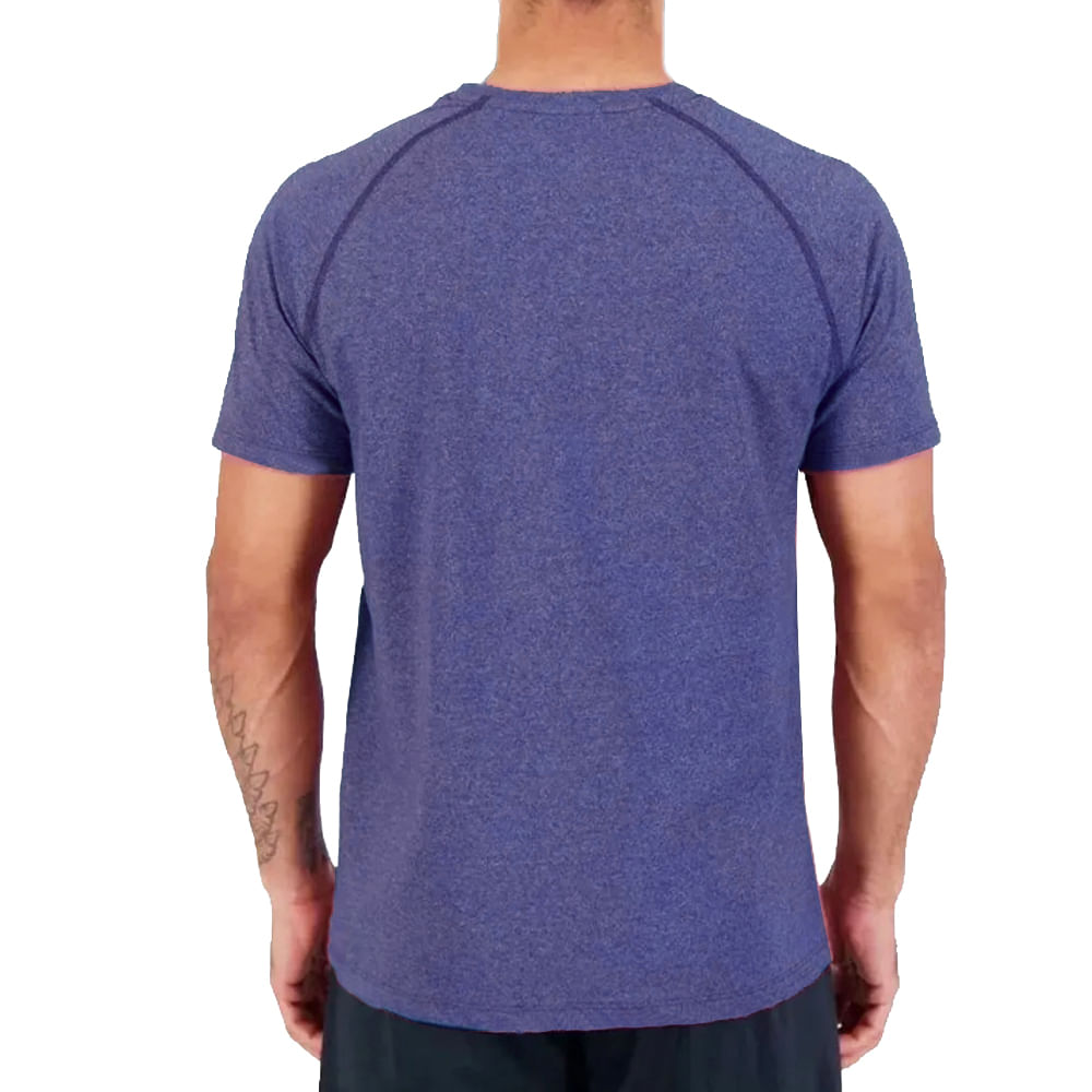 Fila Camiseta F11AT00860-3624 M ESS FLOATING Azul Carbono Mescla Poliester -2-